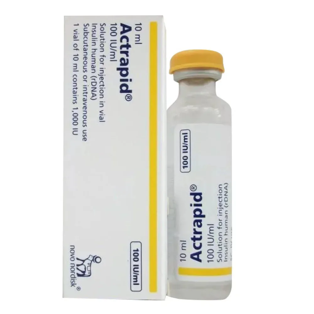 Actrapid pack — Insulin brand sold in Nigeria