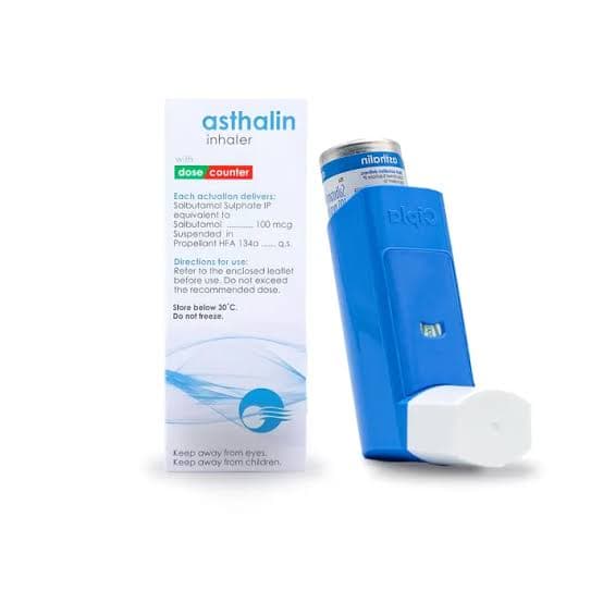 Asthalin pack — Salbutamol brand sold in Nigeria