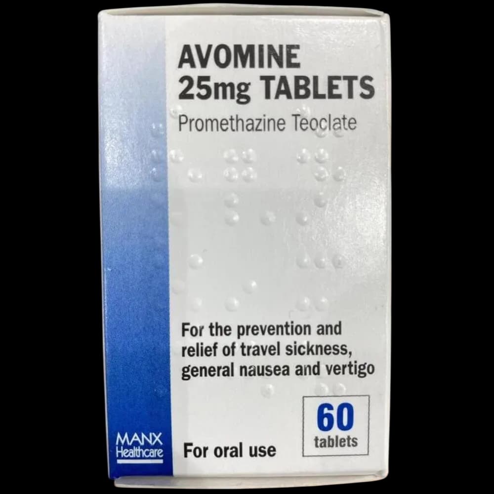 Avomine pack — Promethazine brand sold in Nigeria