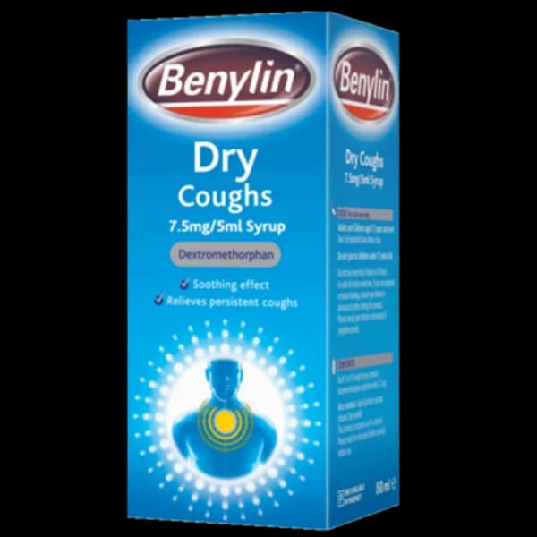 Benylin Dry Cough pack — Dextromethorphan brand sold in Nigeria