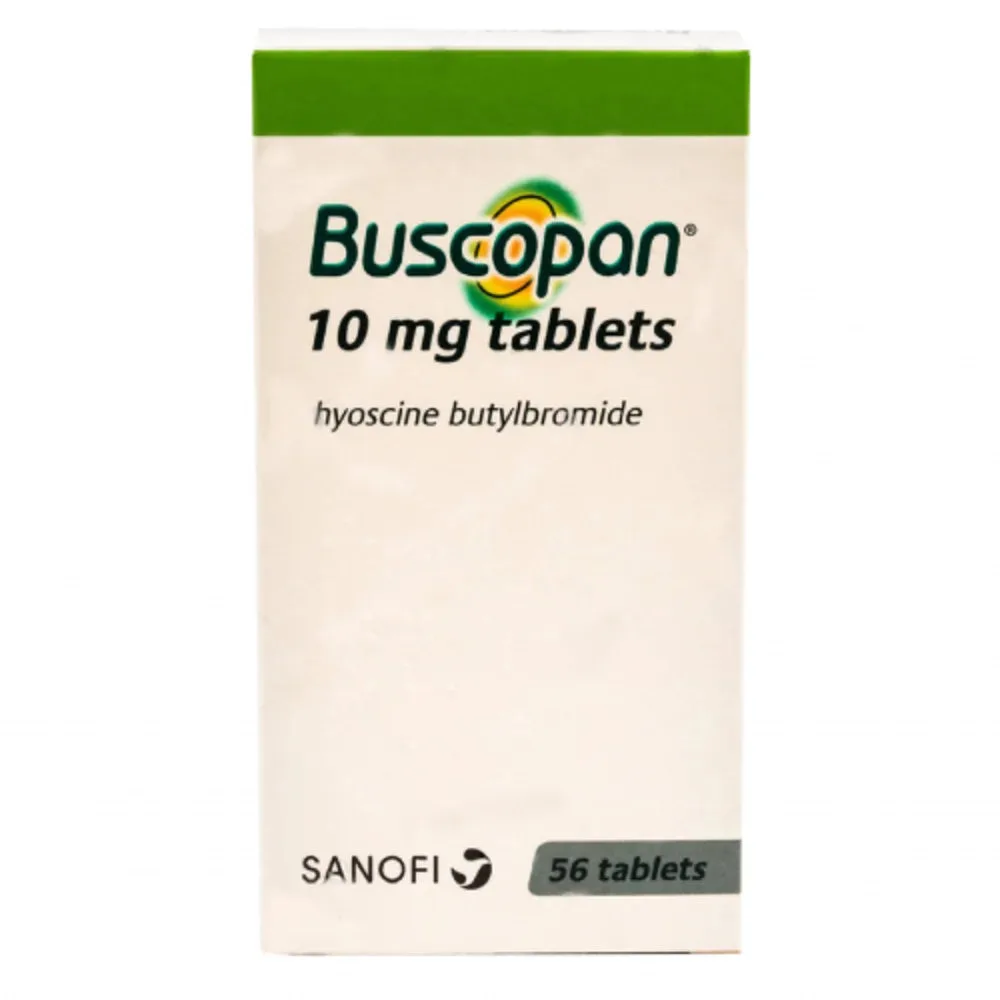 Buscopan pack — Hyoscine Butylbromide brand sold in Nigeria