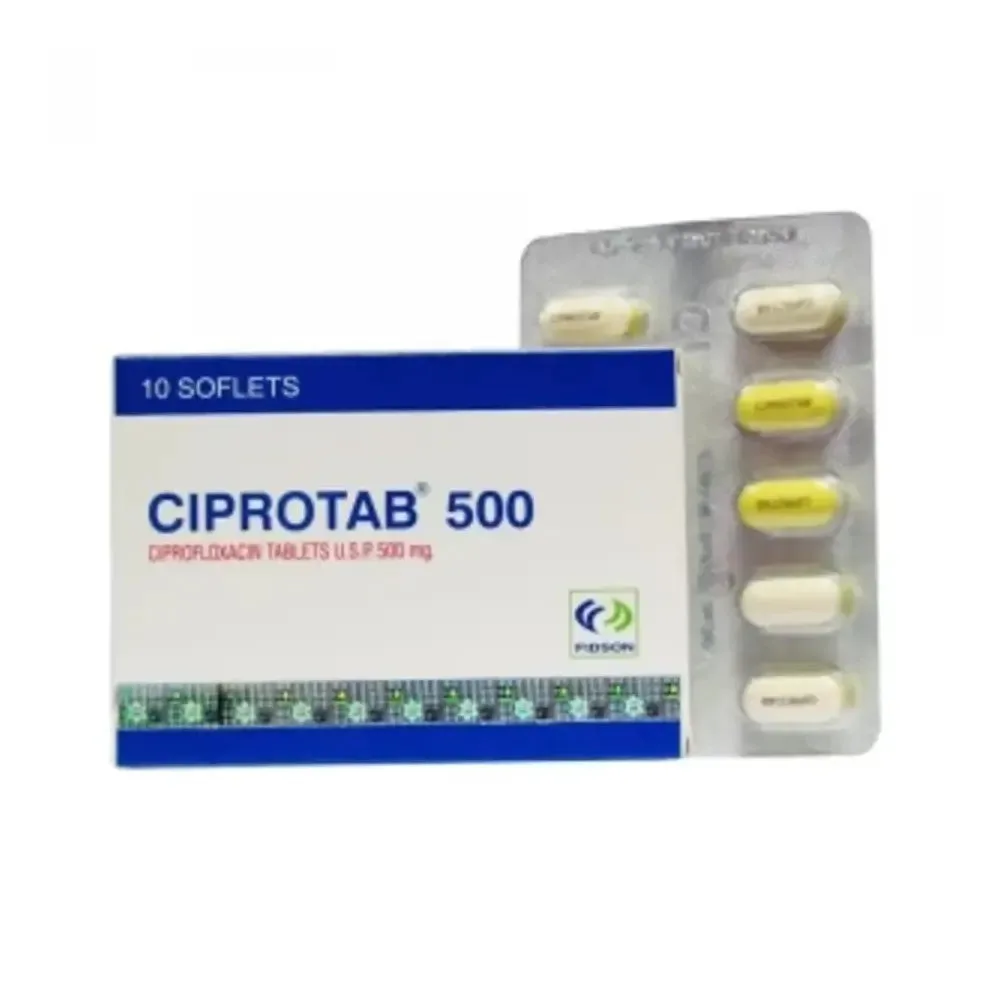 Ciprotab pack — Ciprofloxacin brand sold in Nigeria