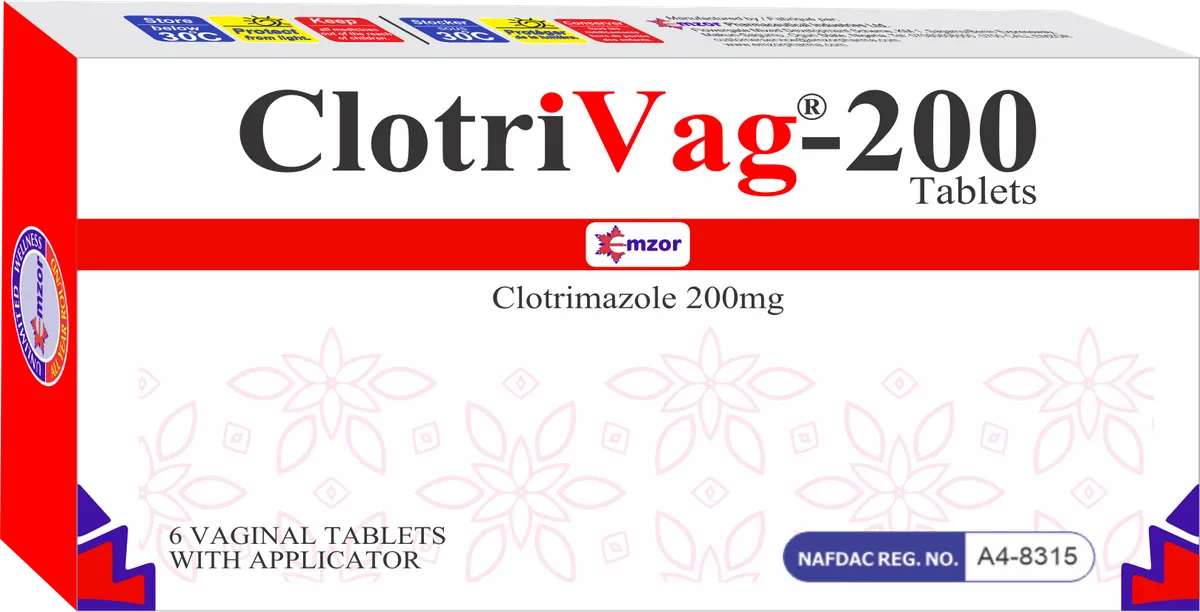 Clotrivag pack — Clotrimazole brand sold in Nigeria