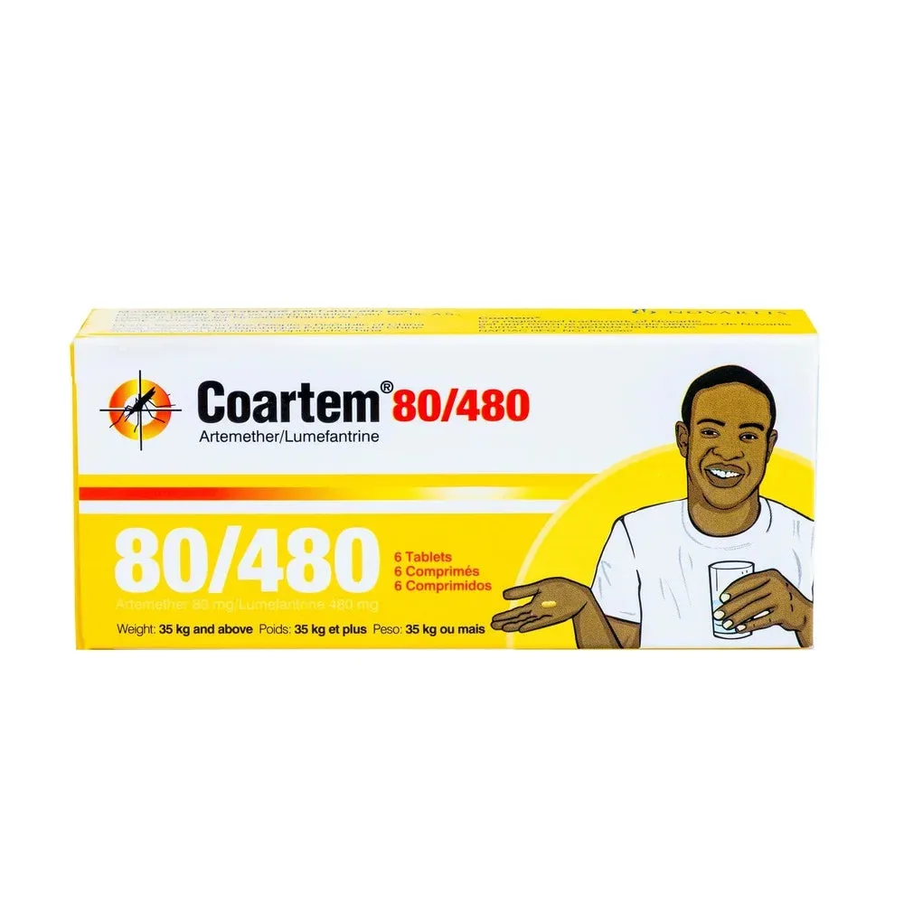 Coartem pack — Artemether-Lumefantrine brand sold in Nigeria