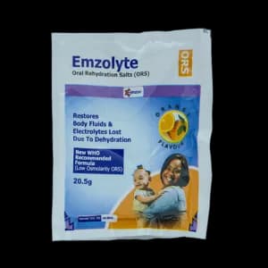 Emzolyte pack — Oral Rehydration Salts (ORS) brand sold in Nigeria