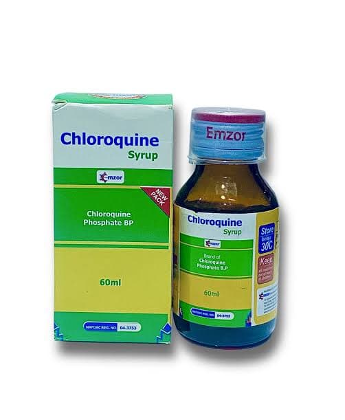 Emzor Chloroquine pack — Chloroquine brand sold in Nigeria