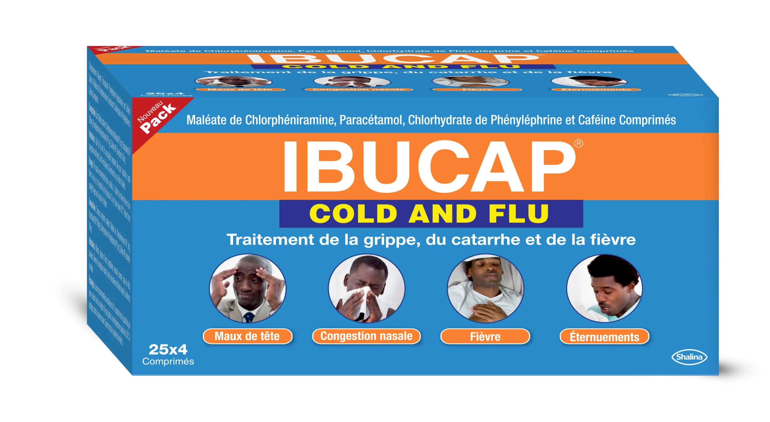 Ibucap pack — Ibuprofen brand sold in Nigeria