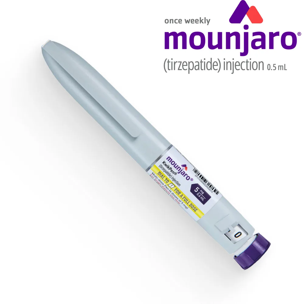 Mounjaro pack — Tirzepatide brand sold in Nigeria