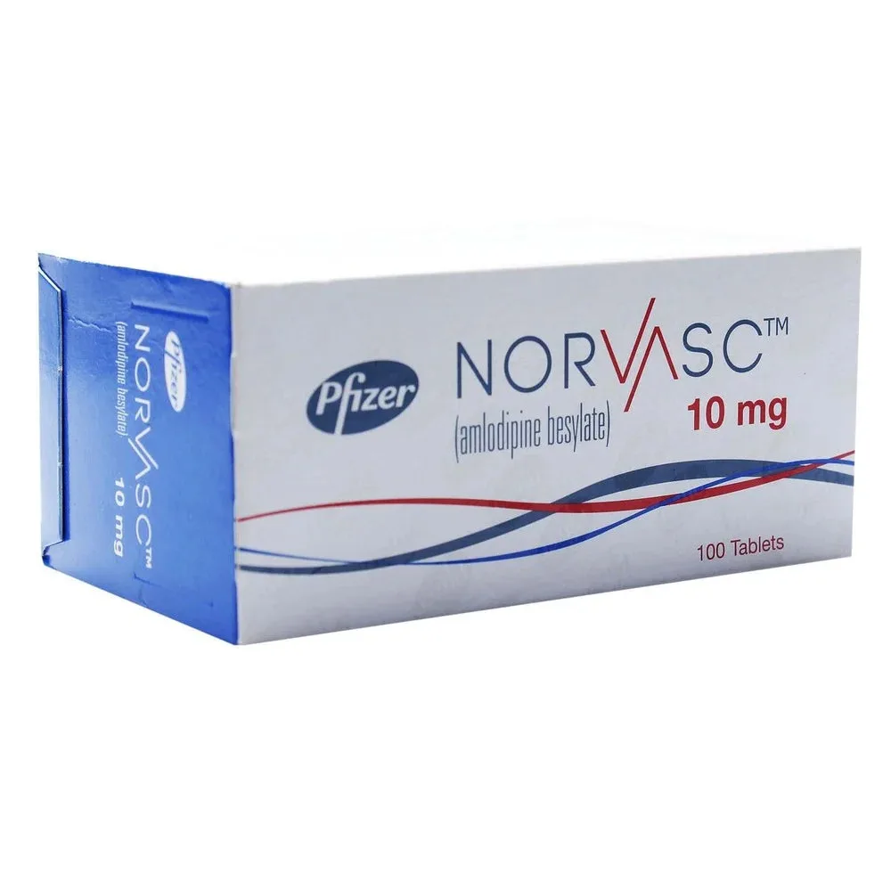 Norvasc pack — Amlodipine brand sold in Nigeria