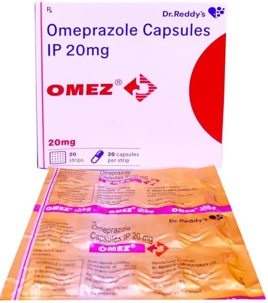 Omez pack — Omeprazole brand sold in Nigeria