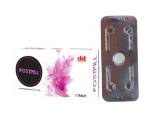 Postpill pack — Levonorgestrel (emergency contraception) brand sold in Nigeria