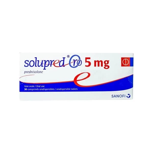 Solupred pack — Prednisolone brand sold in Nigeria