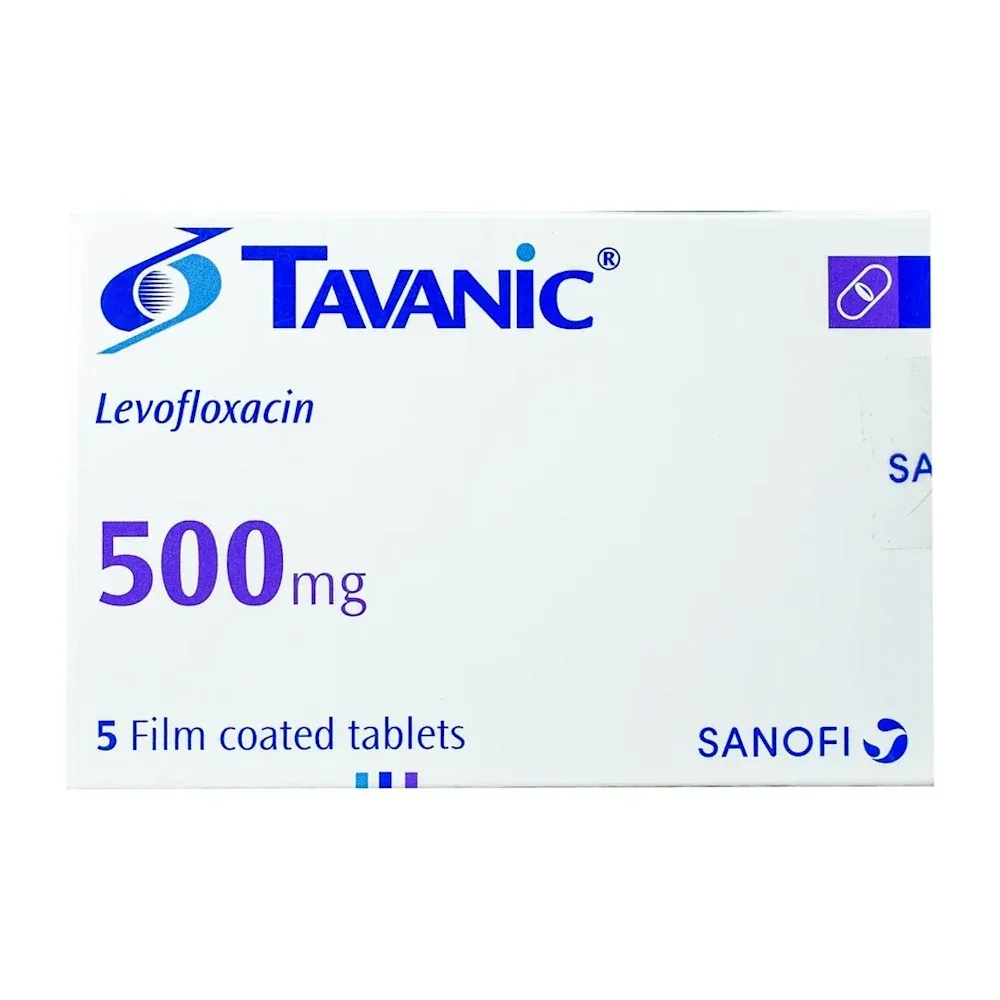 Tavanic pack — Levofloxacin brand sold in Nigeria