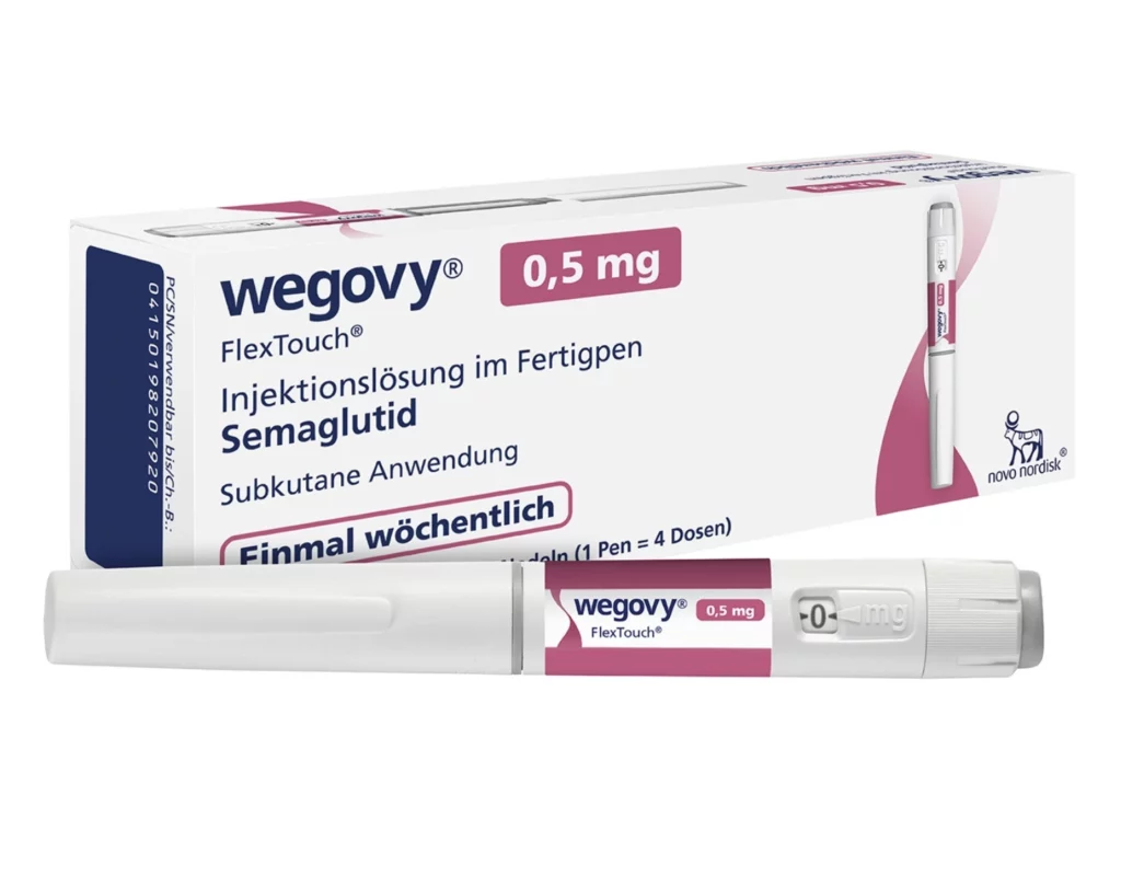 Wegovy pack — Semaglutide brand sold in Nigeria