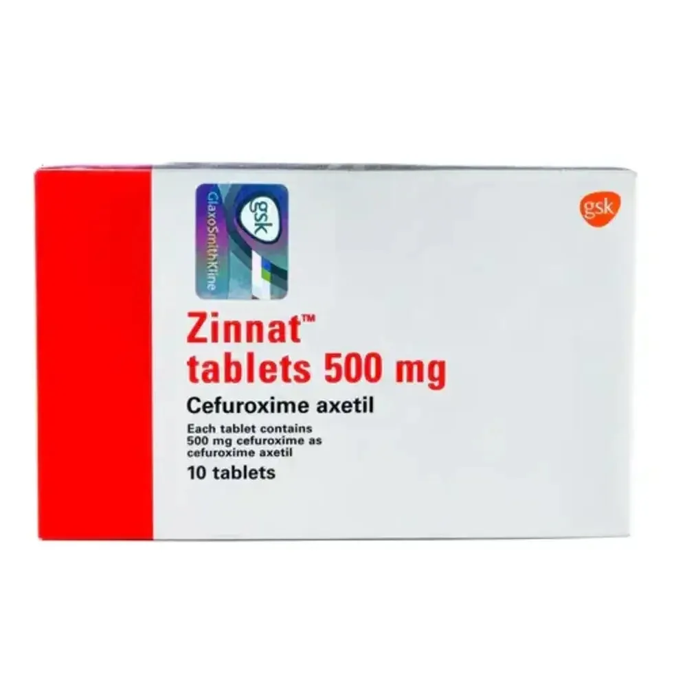 Zinnat 500 pack — Cefuroxime brand sold in Nigeria