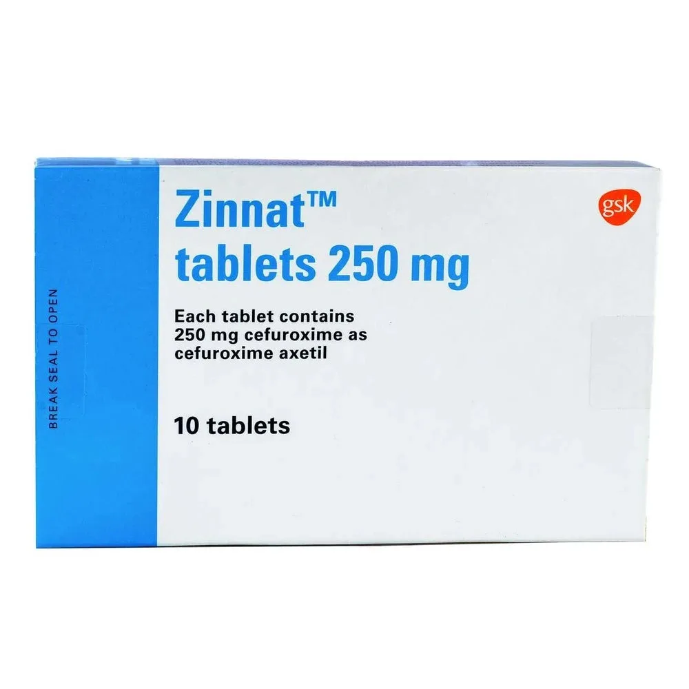 Zinnat pack — Cefuroxime brand sold in Nigeria