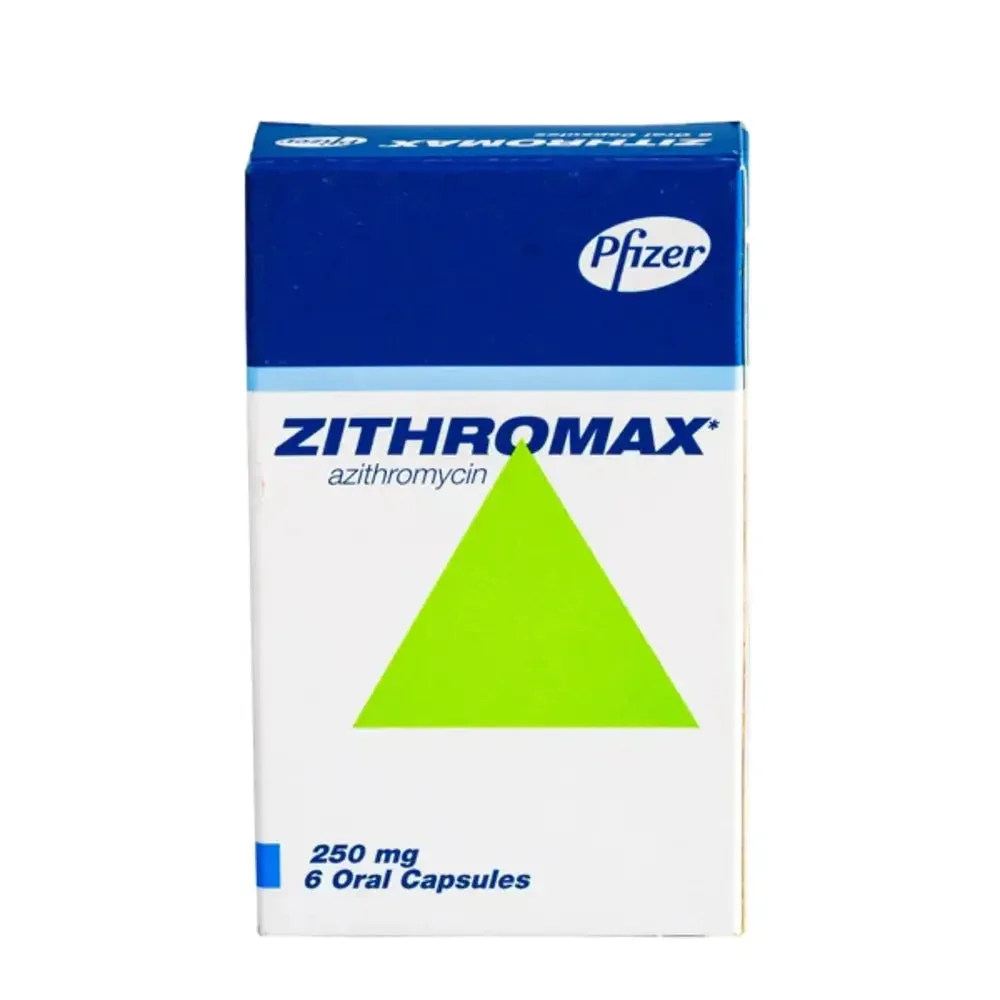 Zithromax pack — Azithromycin brand sold in Nigeria