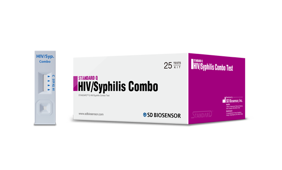 Standard Q HIV/Syphilis Combo pack — NAFDAC 03-8108